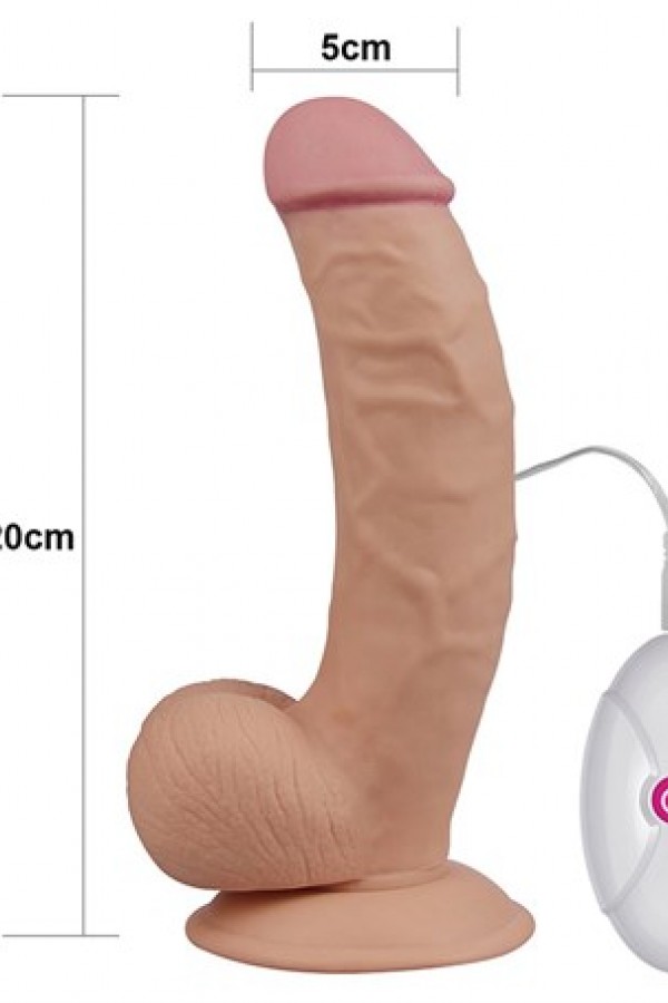 LOVETOY UR3 Yeni Nesil Titreşimli 20 cm Realistik Vibratör Dildo