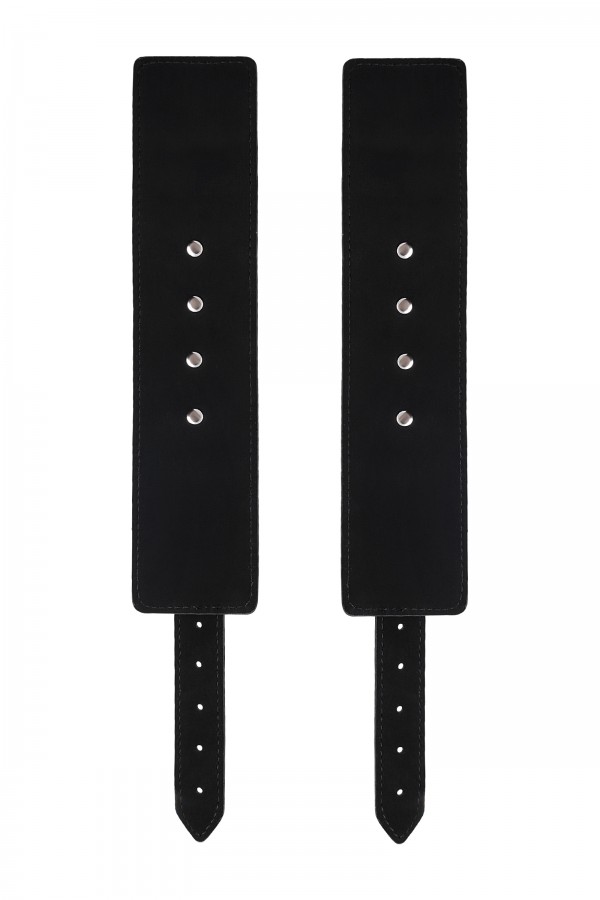 Anonymo BDSM Ayak Kelepçe #0153, PU deri, siyah, 26,5 cm