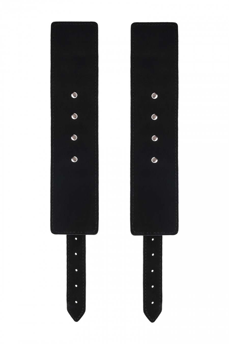 Anonymo BDSM Ayak Kelepçe #0153, PU deri, siyah, 26,5 cm