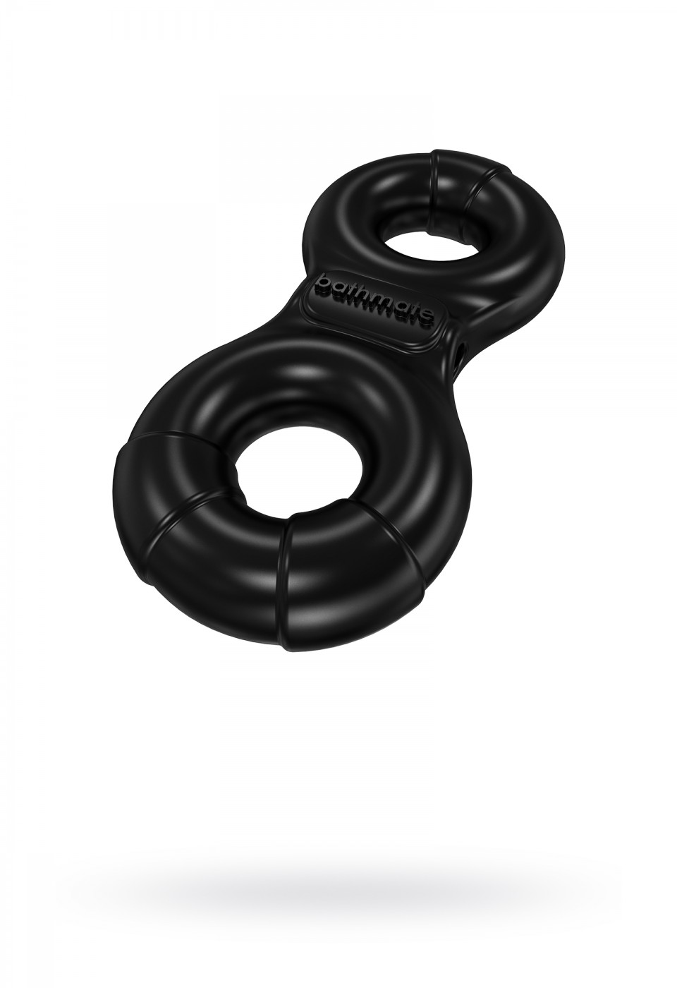 Bathmate Penis üzerindeki titreşim halkası Eight, elastomex, siyah, Ø4-5 cm