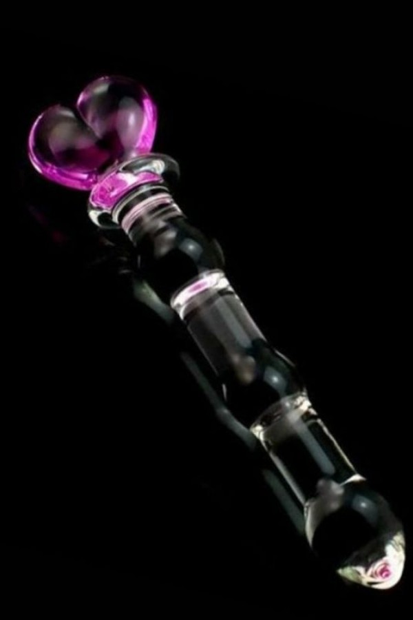 17cm Boğumlu Cam Dildo