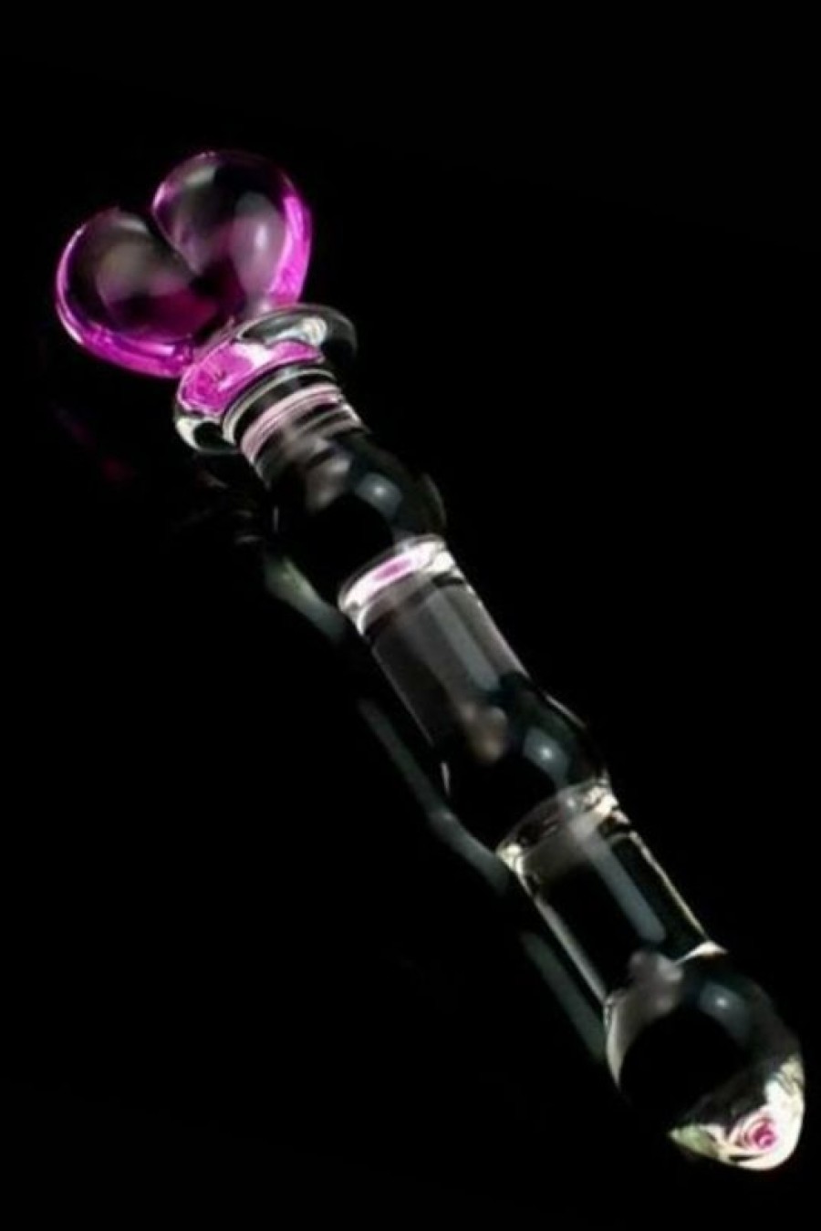 17cm Boğumlu Cam Dildo