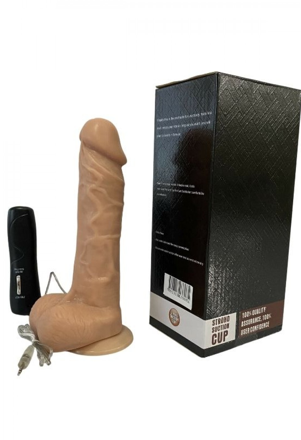 360 Derece Dönen  19,5cm Titreşimli Realistik Dildo