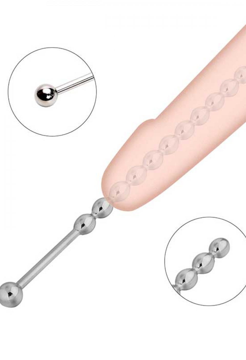 BDSM Paslanmaz Çelik Penis Çubuğu