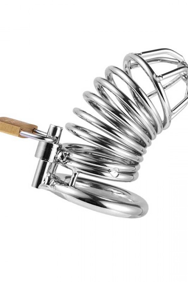 BDSM Paslanmaz Çelik Penis Kafesi ModelNo3