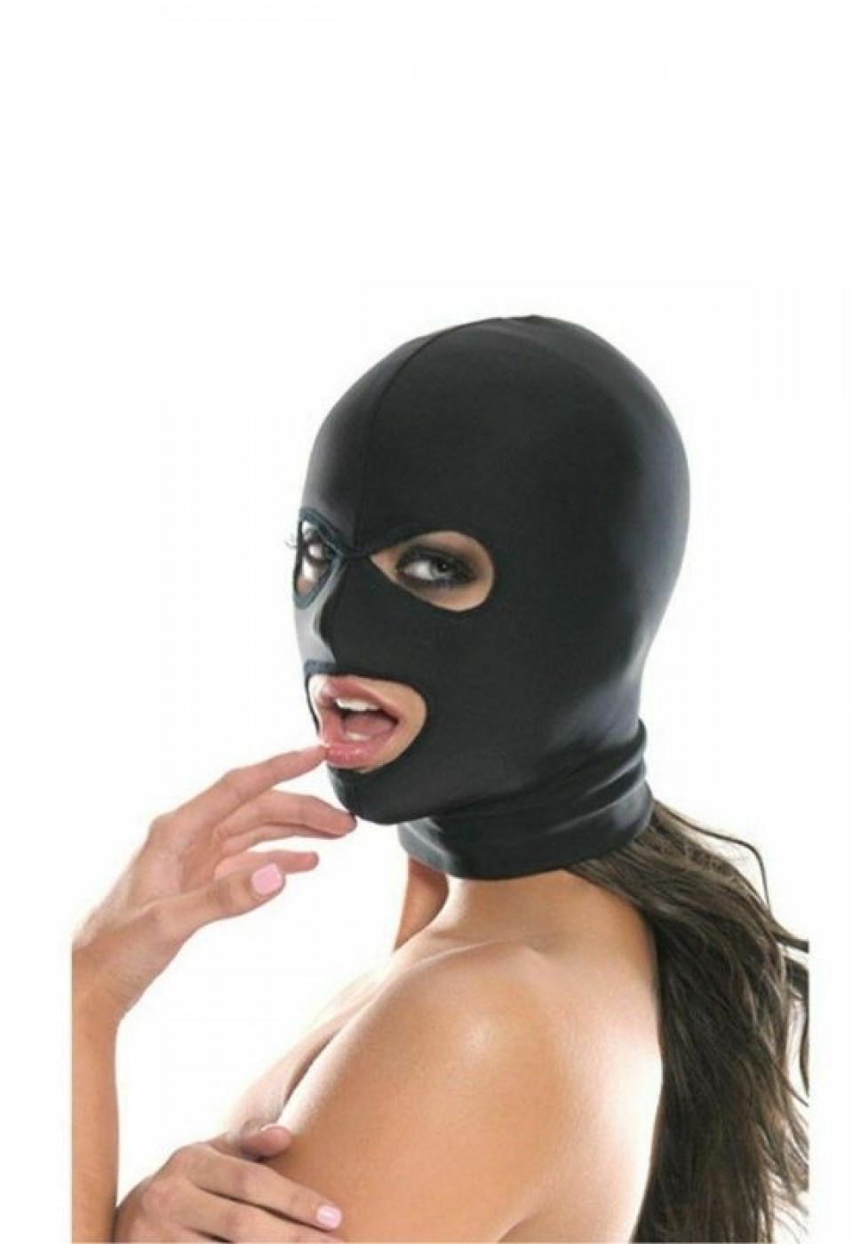 Fantezi Fetish Maske  Siyah