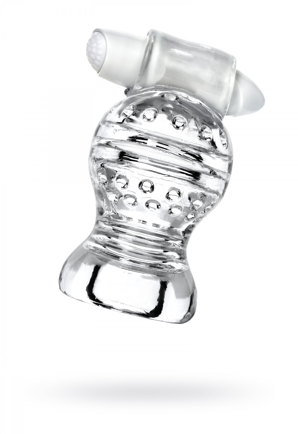 Lingam Masturbator ,Shakti, TPE, Şeffaf, 9 cm