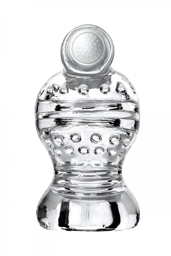 Lingam Masturbator ,Shakti, TPE, Şeffaf, 9 cm