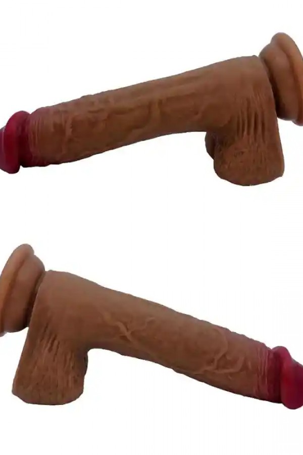 İleri Geri Hareket Isıtma Şarjlı Uzaktan Kumandalı 21 Cm Realistik Penis