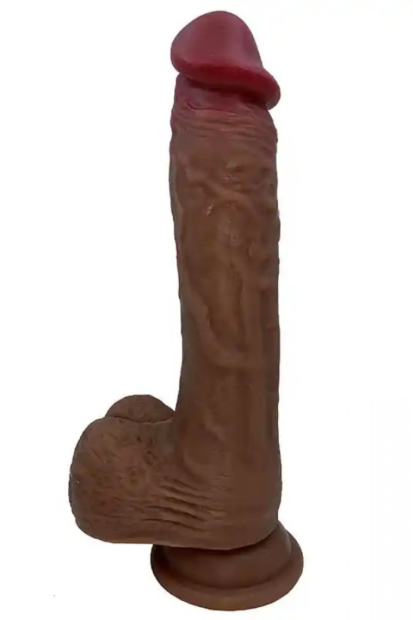 İleri Geri Hareket Isıtma Şarjlı Uzaktan Kumandalı 21 Cm Realistik Penis