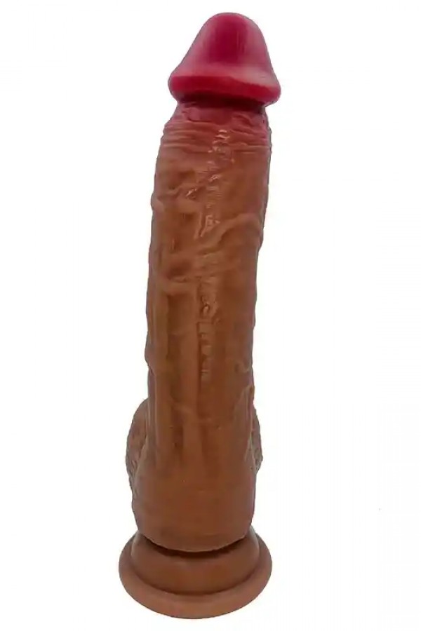 İleri Geri Hareket Isıtma Şarjlı Uzaktan Kumandalı 21 Cm Realistik Penis