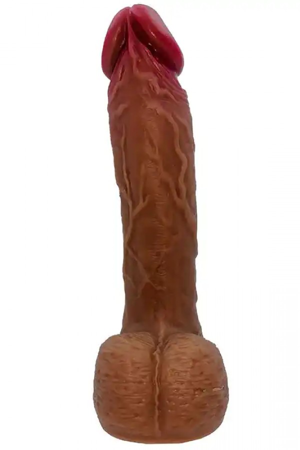 İleri Geri Hareket Isıtma Şarjlı Uzaktan Kumandalı 21 Cm Realistik Penis
