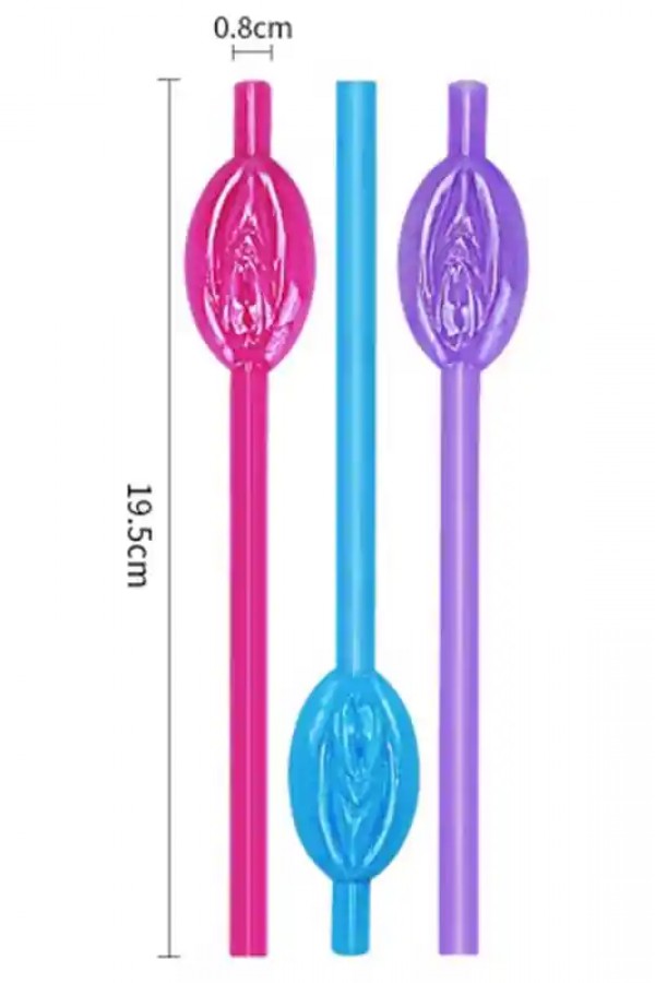 Pussy Straws Vajina Pipet 9 Adet
