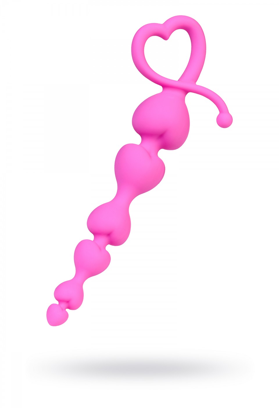Sweety anal zinciri, silikon, pembe, 18,5 cm, Ø 3,1 cm