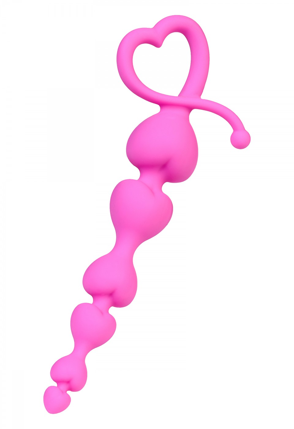 Sweety anal zinciri, silikon, pembe, 18,5 cm, Ø 3,1 cm