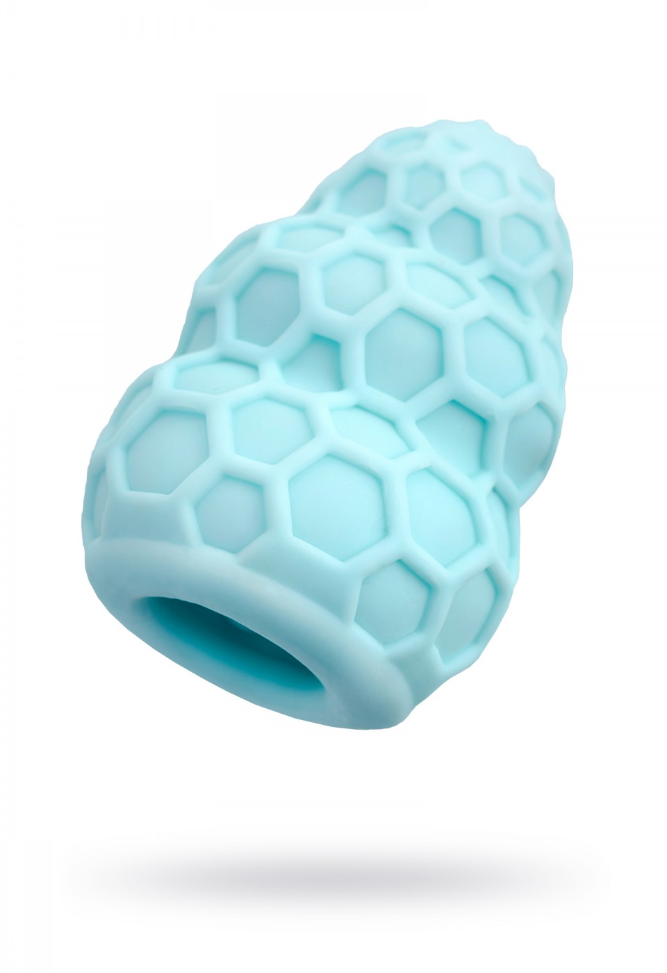 Masturbator Flaff, TPE, turkuaz, 8cm, Ø 2,9 cm