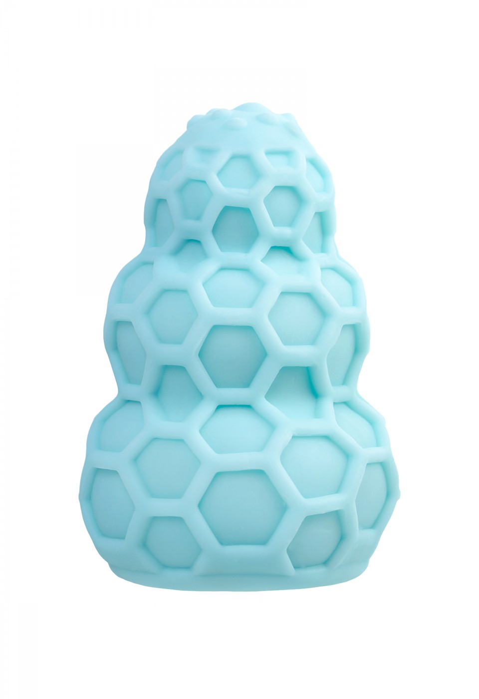 Masturbator Flaff, TPE, turkuaz, 8cm, Ø 2,9 cm