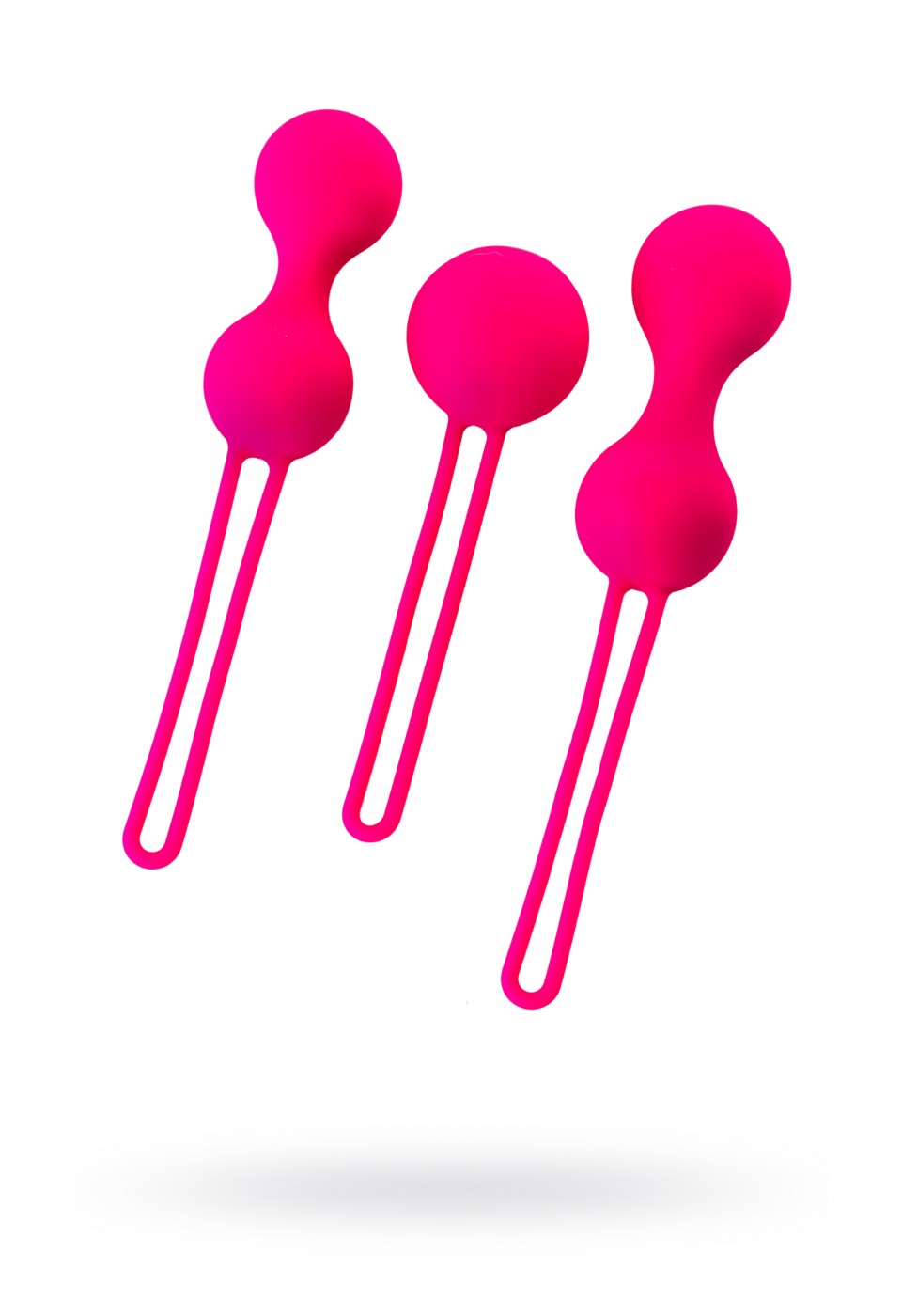 Redvil Vajinal Top Seti, silikon, pembe, 16,5 cm