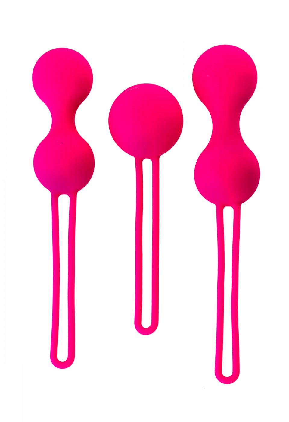 Redvil Vajinal Top Seti, silikon, pembe, 16,5 cm