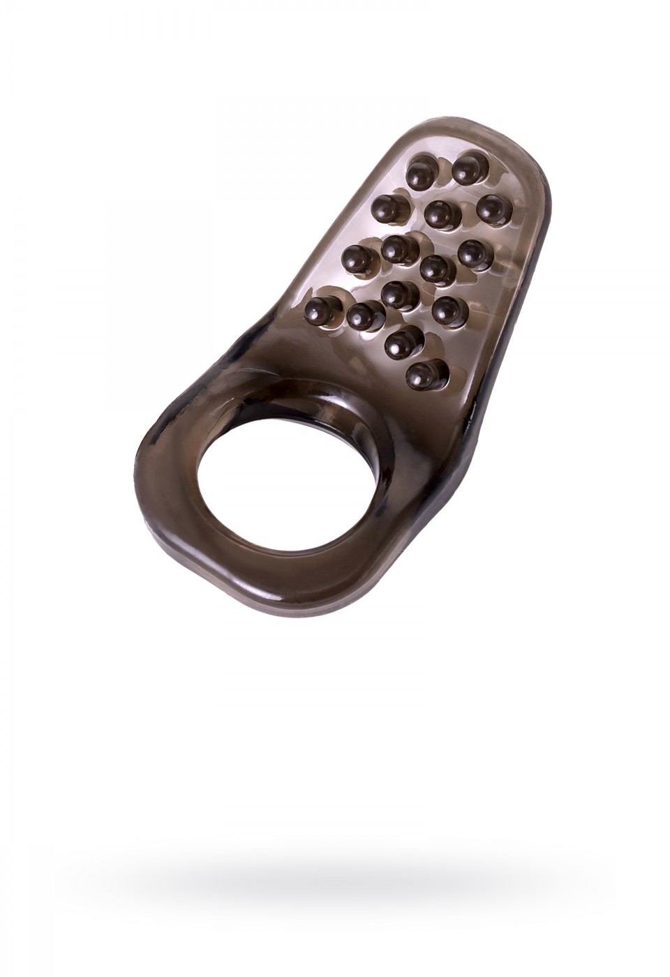 XLover Penis Montaj Halkası, Termoplastik Elastomer, TPE, siyah, 4 cm