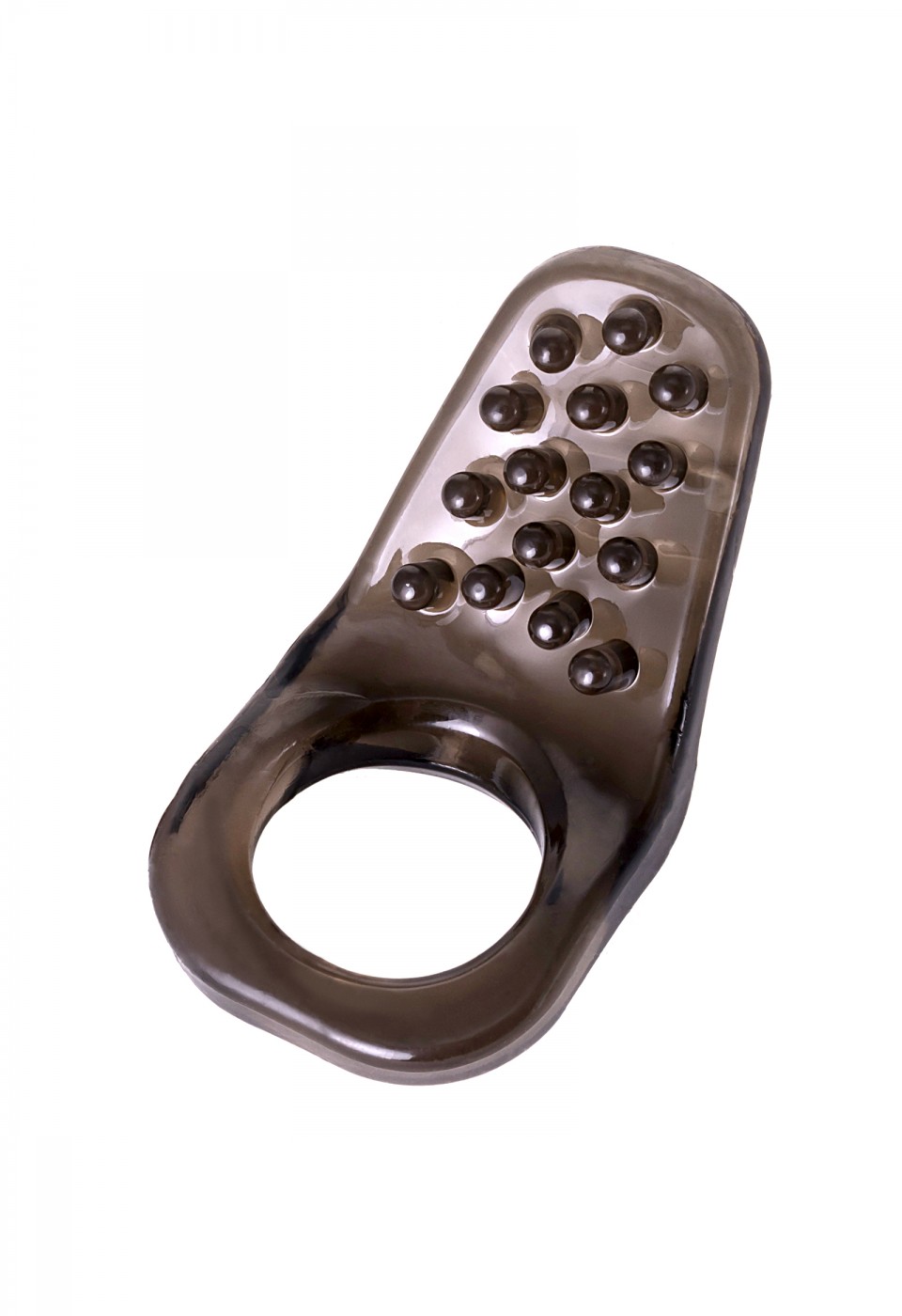 XLover Penis Montaj Halkası, Termoplastik Elastomer, TPE, siyah, 4 cm